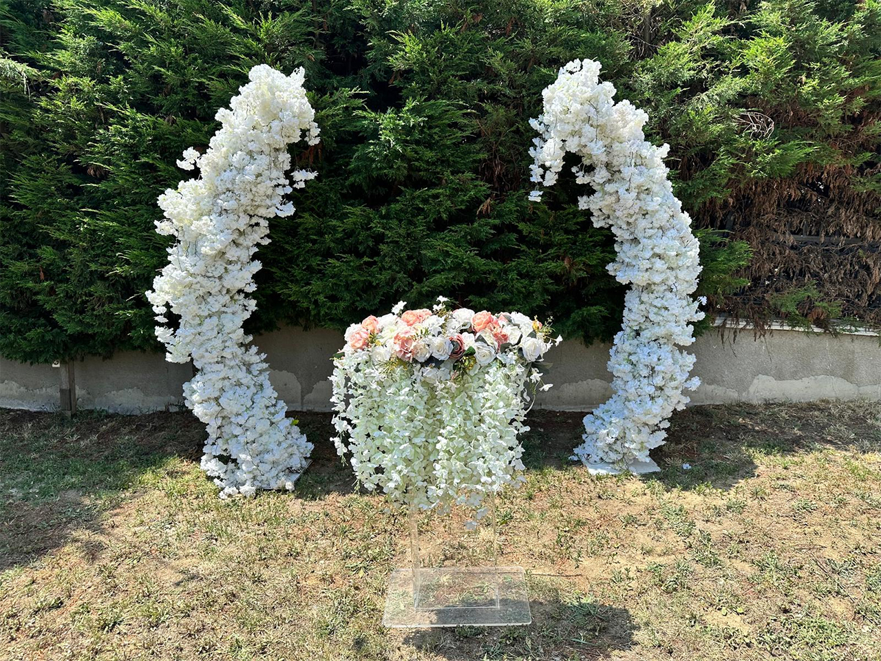 Bahçede Nikah Organizasyonu
