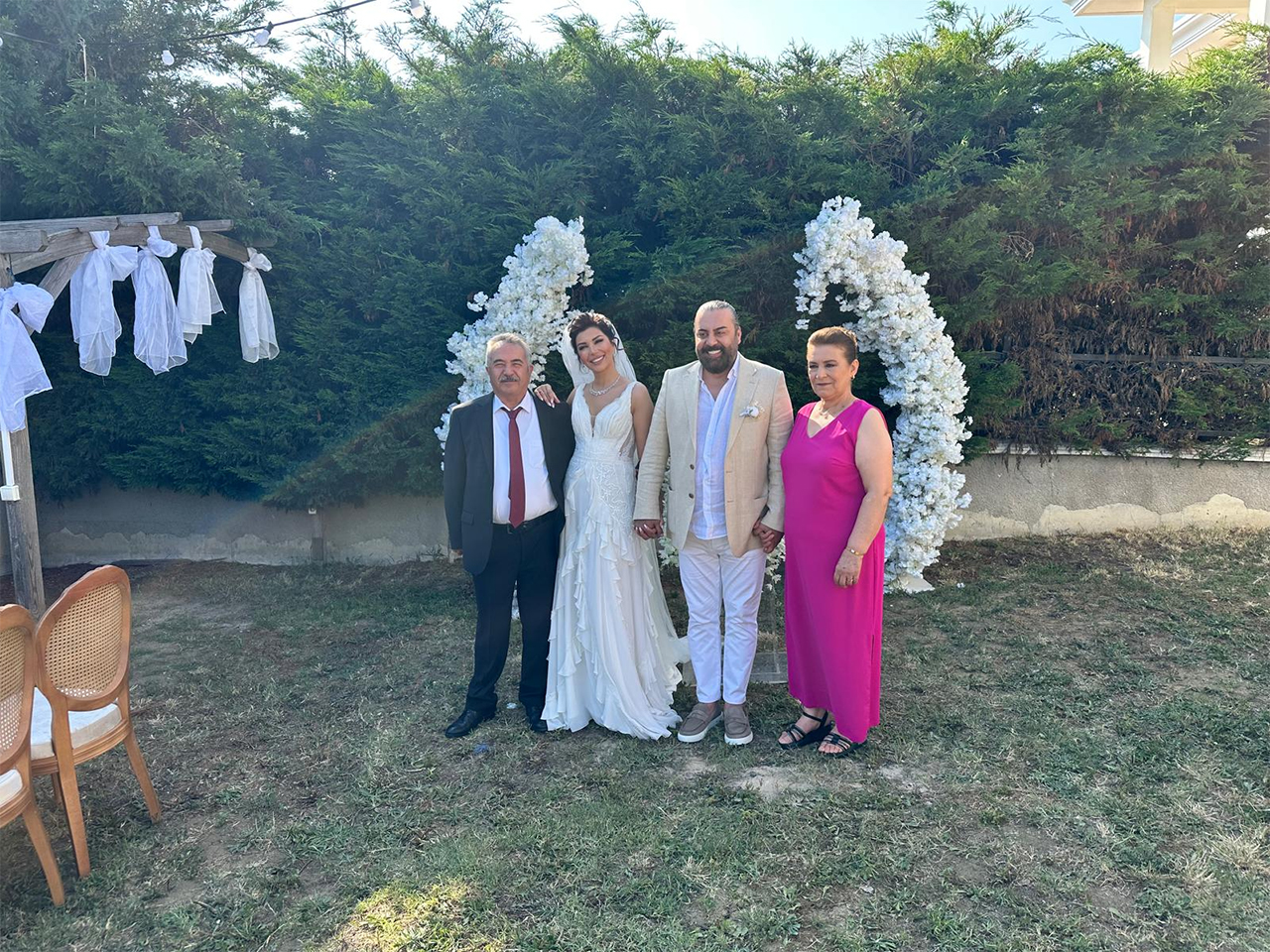Bahçede Nikah Organizasyonu