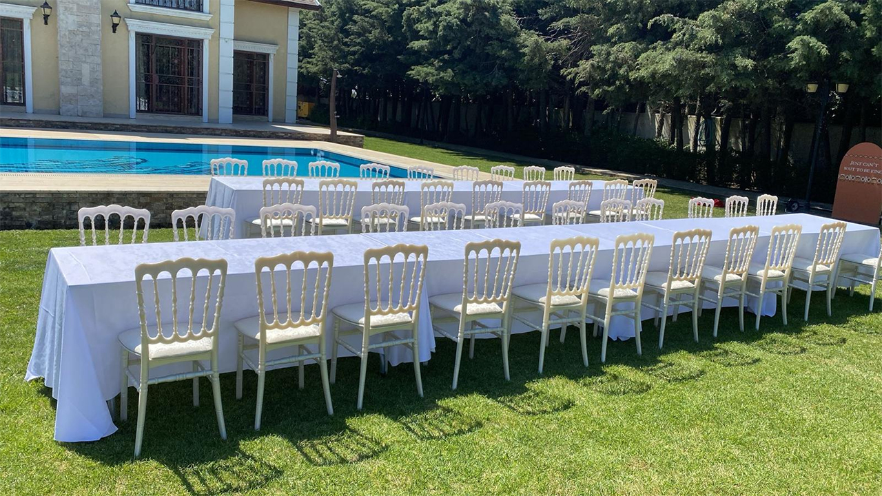 Bahçede Nikah Organizasyonu