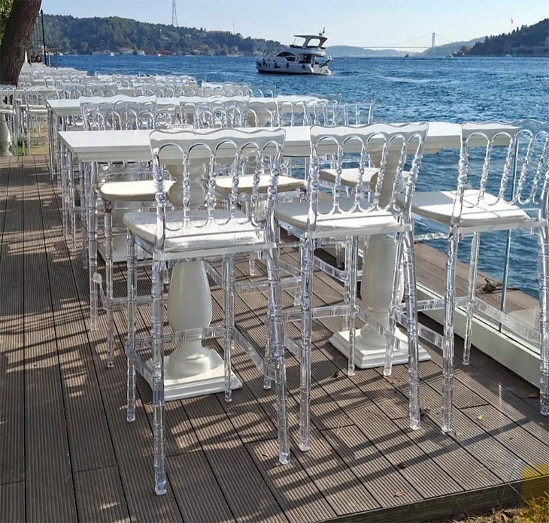 Beyaz Lake Kokteyl Masası Kiralama Hizmeti