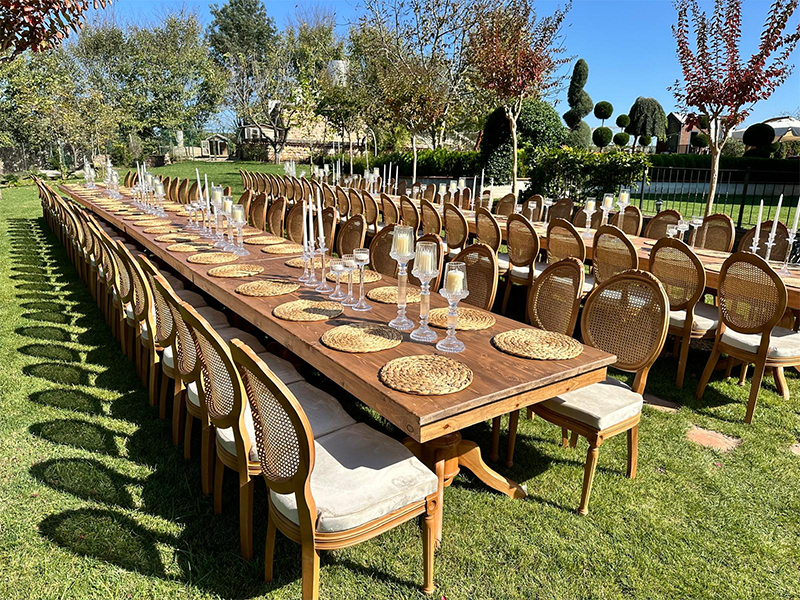 Nişan Organizasyonu Malzemeleri Kiralama | Bahçede Nişan İçin Ekipman Kiralama